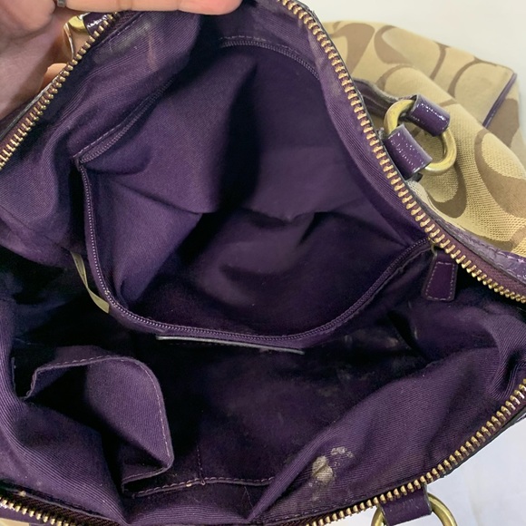 Vintage monogram coach bag - Picture 5 of 7